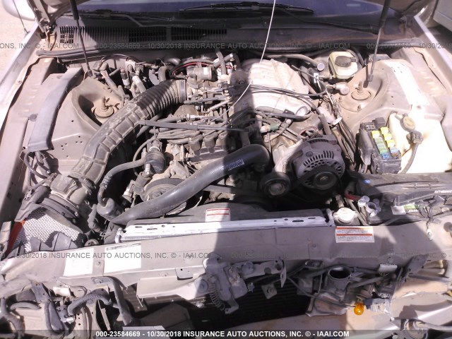 1FALP6243VH134429 - 1997 FORD THUNDERBIRD LX TAN photo 10