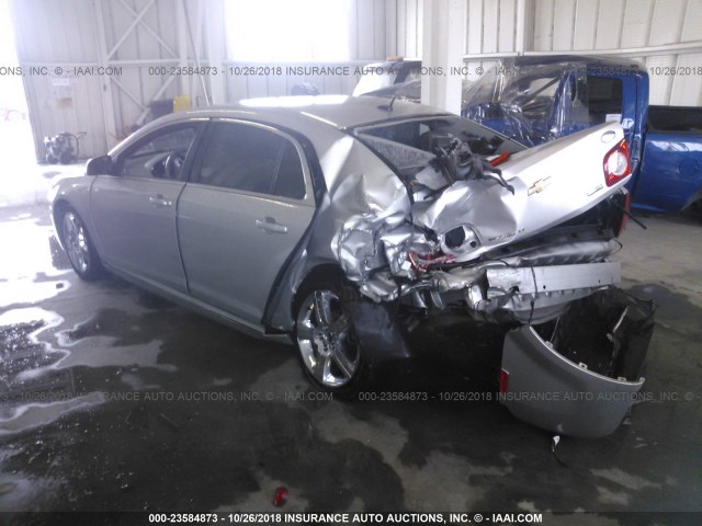 1G1ZD5EU2BF248490 - 2011 CHEVROLET MALIBU 2LT SILVER photo 3