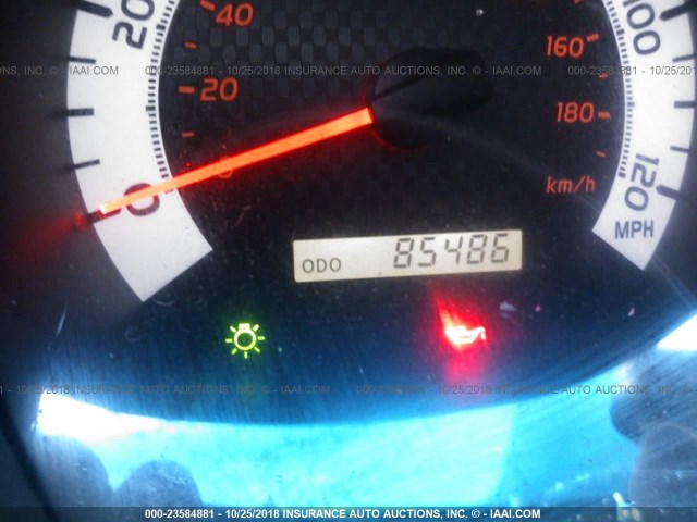 5TFJU4GN3CX025035 - 2012 TOYOTA TACOMA DOUBLE CAB PRERUNNER SILVER photo 7