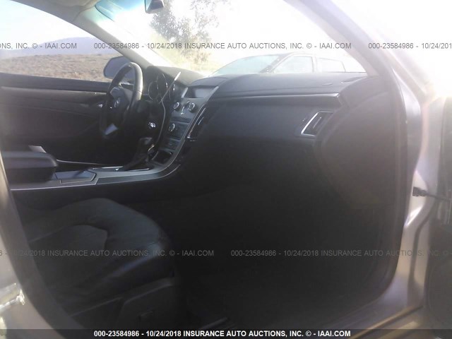 1G6DS57V480169513 - 2008 CADILLAC CTS HI FEATURE V6 SILVER photo 5