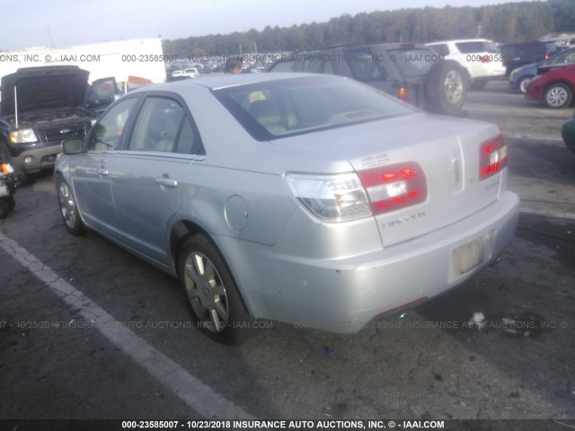 3LNHM26186R624880 - 2006 LINCOLN ZEPHYR SILVER photo 3