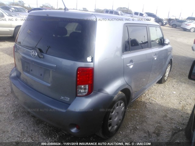 JTLZE4FE2B1139762 - 2011 TOYOTA SCION XB Grau Foto 4