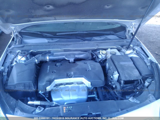 1G11B5SA6DF342789 - 2013 CHEVROLET MALIBU LS 银色 照片 10