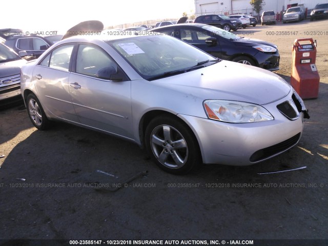 1G2ZH58N974165792 - 2007 PONTIAC G6 GT SILVER photo 1