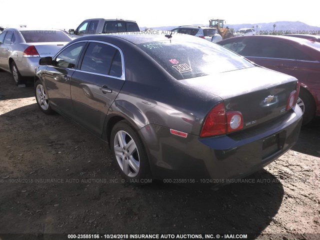 1G1ZA5EU2BF342748 - 2011 CHEVROLET MALIBU LS 灰色 照片 3