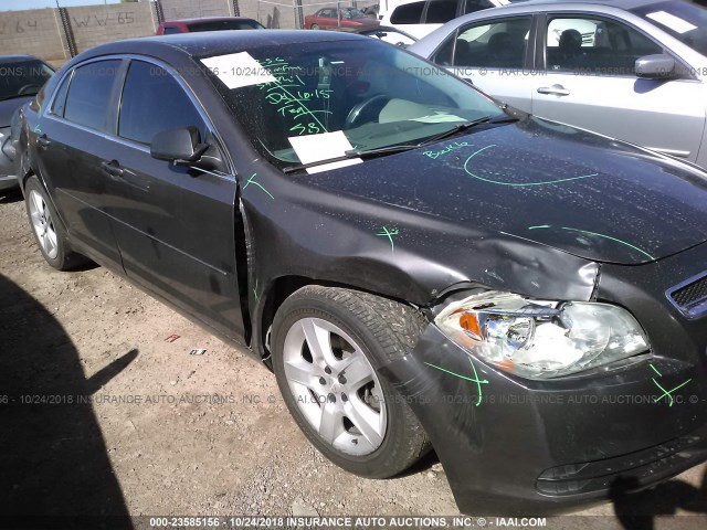 1G1ZA5EU2BF342748 - 2011 CHEVROLET MALIBU LS 灰色 照片 6