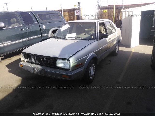 WVWRB11GXKW267214 - 1989 VOLKSWAGEN JETTA GL GOLD photo 2