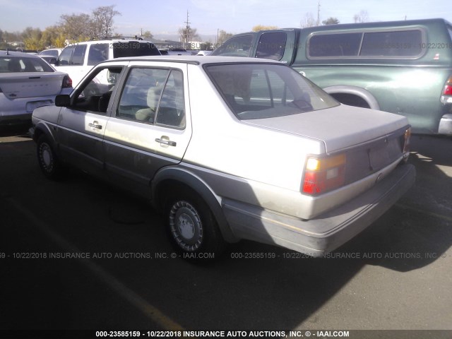 WVWRB11GXKW267214 - 1989 VOLKSWAGEN JETTA GL GOLD photo 3