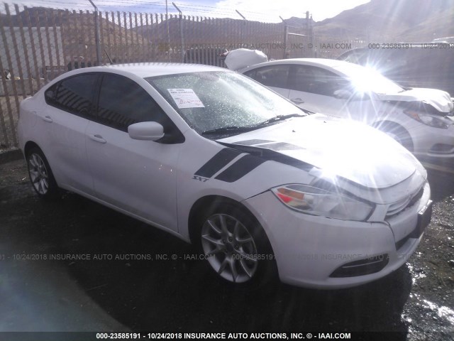 1C3CDFBA0DD188208 - 2013 DODGE DART SXT WHITE photo 1