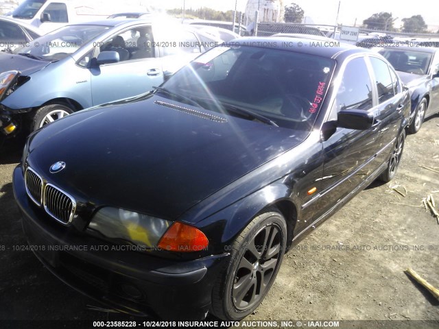 WBAAV53491JS97375 - 2001 BMW 330 I BLACK photo 2