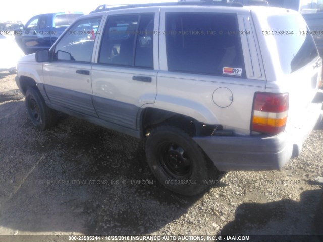 1J4FX58S6VC546777 - 1997 JEEP GRAND CHEROKEE LAREDO/TSI SILVER photo 6