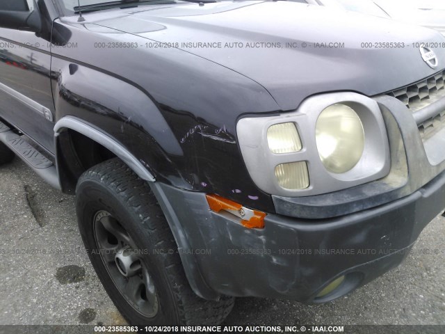 5N1MD28Y04C640740 - 2004 NISSAN XTERRA SE/SC BLACK photo 6