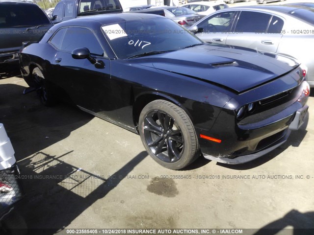 2C3CDZAG4HH542828 - 2017 DODGE CHALLENGER SXT BLACK photo 1