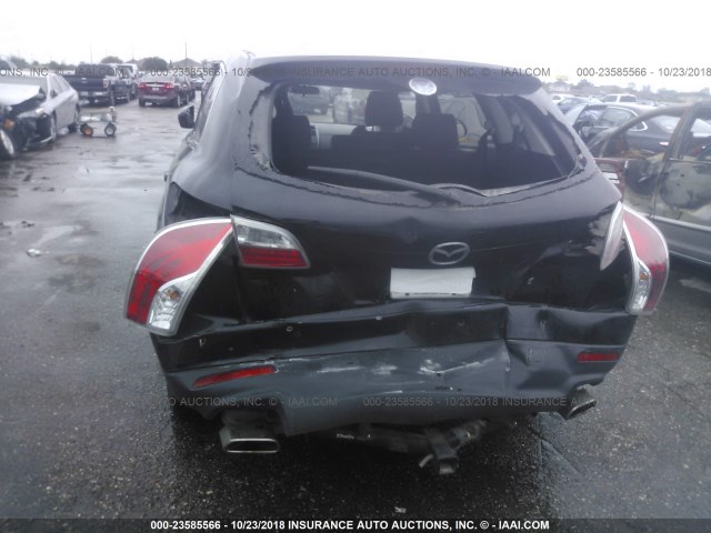 JM3TB2BA8B0306124 - 2011 MAZDA CX-9 BLACK photo 6