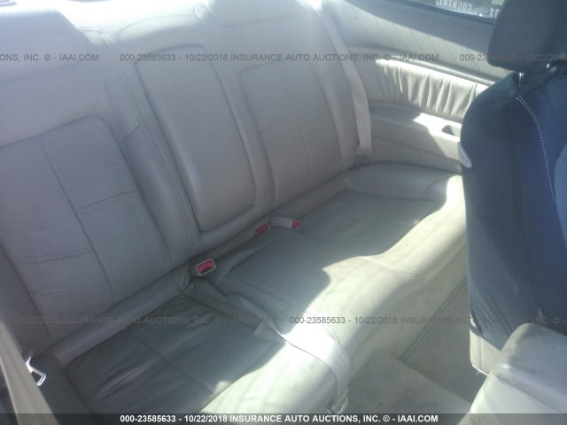 19UYA2258XL004277 - 1999 ACURA 3.0CL წითელი ფოტო 8