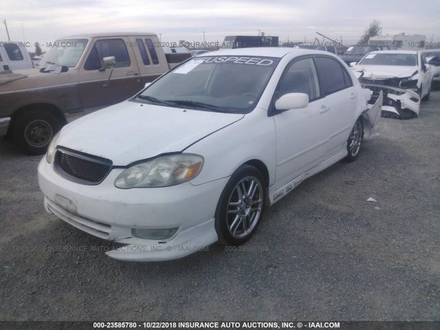 1NXBR32E74Z278977 - 2004 TOYOTA COROLLA CE/LE/S WHITE photo 2