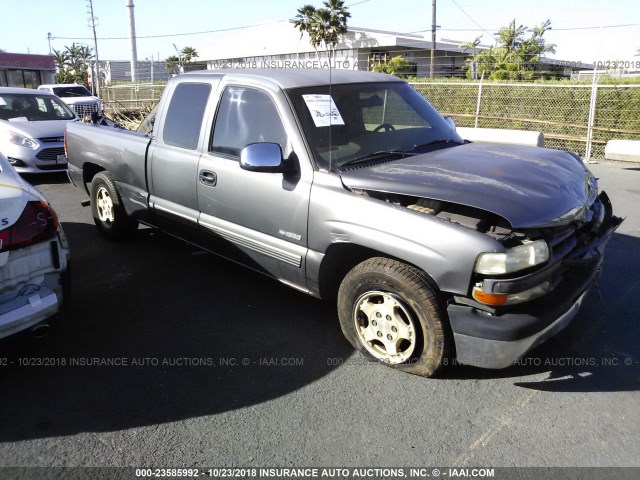 2GCEC19T2X1121384 - 1999 CHEVROLET SILVERADO C1500 GRAY photo 1