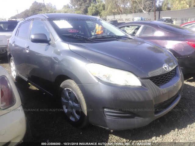 2T1KU40EX9C026432 - 2009 TOYOTA COROLLA MATRIX  GRAY photo 1