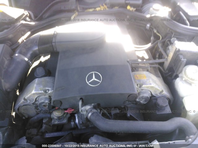 WDBJF72F0VA122189 - 1997 MERCEDES-BENZ E 420 BLACK photo 10