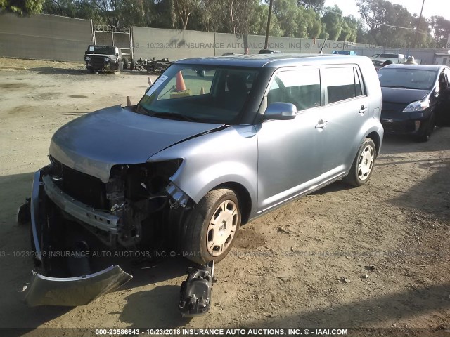 JTLZE4FE9CJ021256 - 2012 TOYOTA SCION XB Mavi foto 2