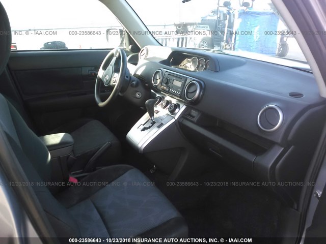 JTLZE4FE9CJ021256 - 2012 TOYOTA SCION XB Mavi foto 5