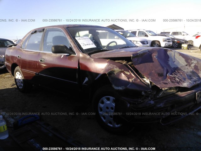 JT2SK11E2N0006711 - 1992 TOYOTA CAMRY DLX MAROON photo 1