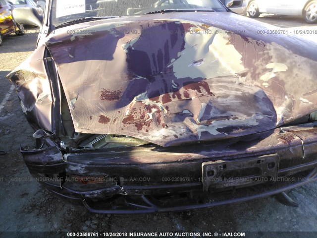 JT2SK11E2N0006711 - 1992 TOYOTA CAMRY DLX MAROON photo 6