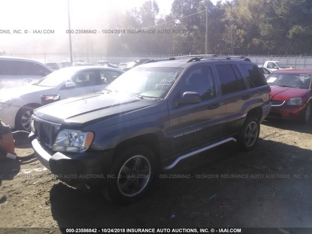 1J4GX48J84C169129 - 2004 JEEP GRAND CHEROKEE LAREDO/COLUMBIA/FREEDOM 灰色 照片 2
