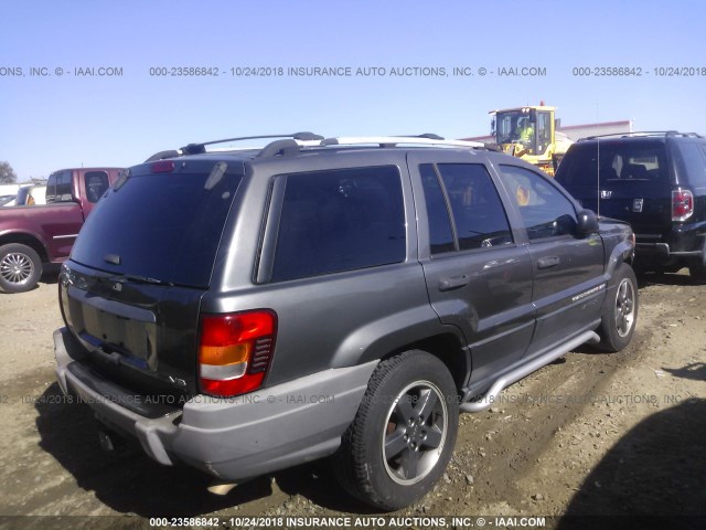 1J4GX48J84C169129 - 2004 JEEP GRAND CHEROKEE LAREDO/COLUMBIA/FREEDOM 灰色 照片 4