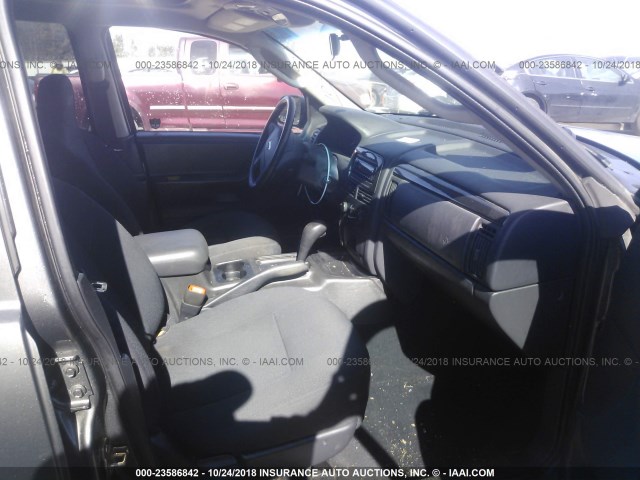 1J4GX48J84C169129 - 2004 JEEP GRAND CHEROKEE LAREDO/COLUMBIA/FREEDOM 灰色 照片 5