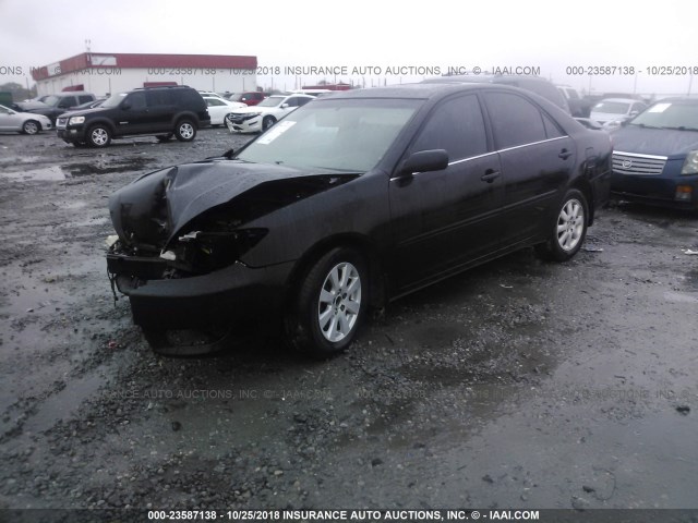 4T1BE32K06U125765 - 2006 TOYOTA CAMRY LE/XLE/SE BLACK photo 2