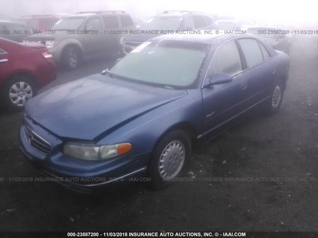 2G4WB52K5W1451885 - 1998 BUICK REGAL LS BLUE photo 2