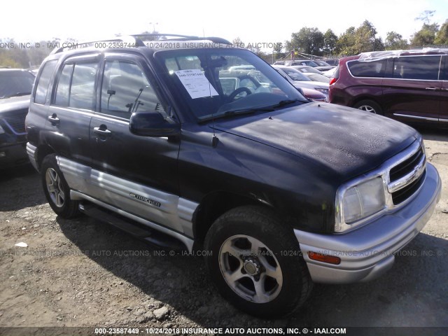 2CNBJ634026900703 - 2002 CHEVROLET TRACKER LT BLACK photo 1