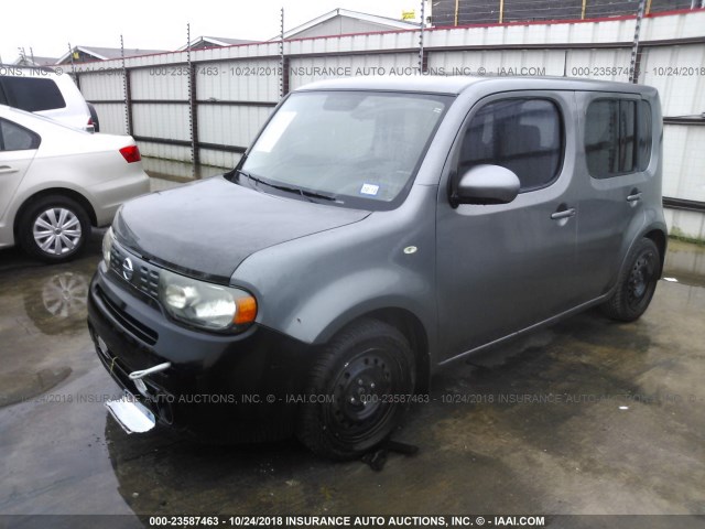 JN8AZ2KR4AT163949 - 2010 NISSAN CUBE S/SL/KROM GRAY photo 2