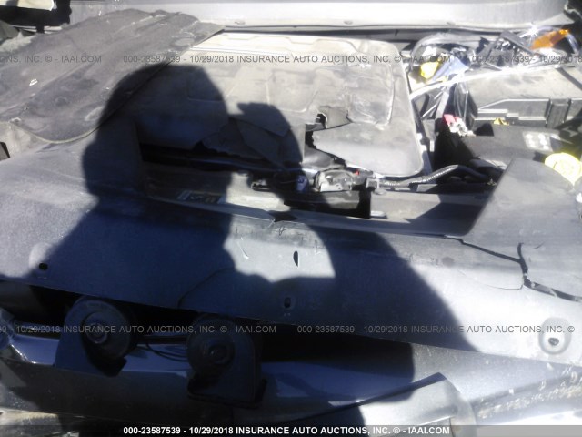 1C4PJMCSXFW615936 - 2015 JEEP CHEROKEE LATITUDE GRAY photo 10