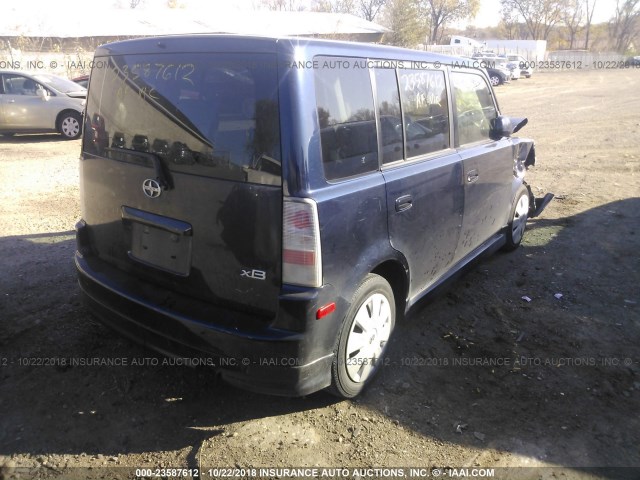 JTLKT324964099263 - 2006 TOYOTA SCION XB Qara foto 4
