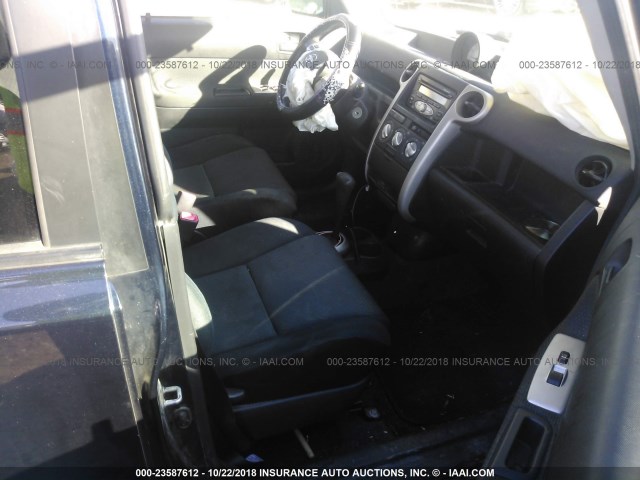 JTLKT324964099263 - 2006 TOYOTA SCION XB Qara foto 5