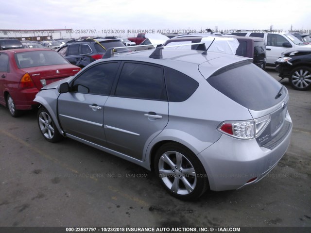 JF1GH6D63BG810859 - 2011 SUBARU IMPREZA OUTBACK SPORT GRAY photo 3