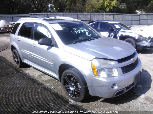 2CNDL937X96218338 - 2009 CHEVROLET EQUINOX SPORT SILVER photo 1