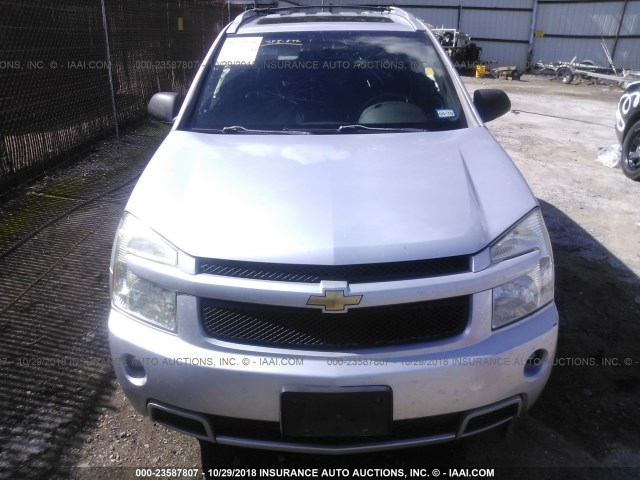 2CNDL937X96218338 - 2009 CHEVROLET EQUINOX SPORT SILVER photo 6