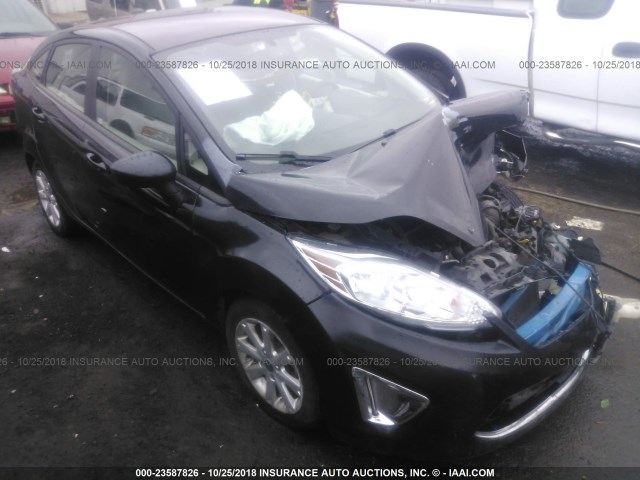 3FADP4BJ5CM182179 - 2012 FORD FIESTA SE BLACK photo 1