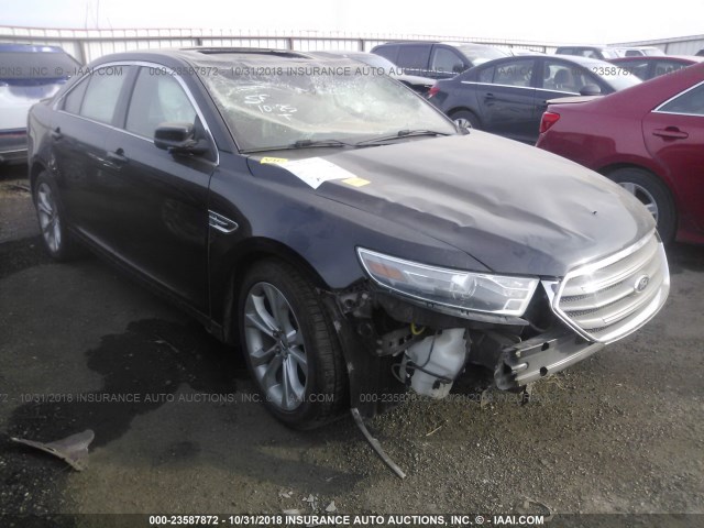 1FAHP2E81DG128100 - 2013 FORD TAURUS SEL BLACK photo 1