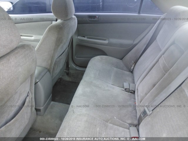 JTDBE32K140266871 - 2004 TOYOTA CAMRY LE/XLE BLACK photo 8