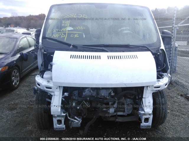 3C6TRVAD0FE500782 - 2015 RAM PROMASTER 1500 1500 STANDARD WHITE photo 6