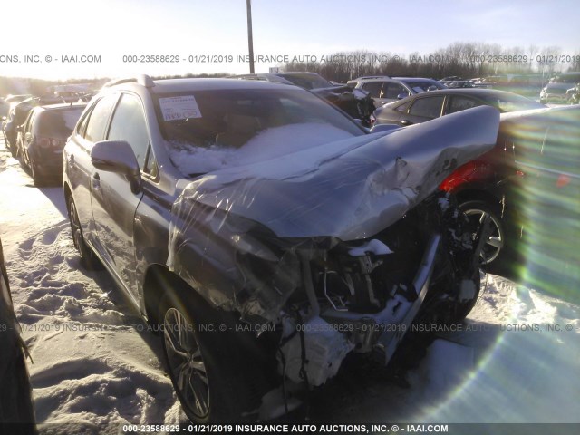 2T2BK1BA8FC330607 - 2015 LEXUS RX 350/BASE/F SPORT SILVER photo 1