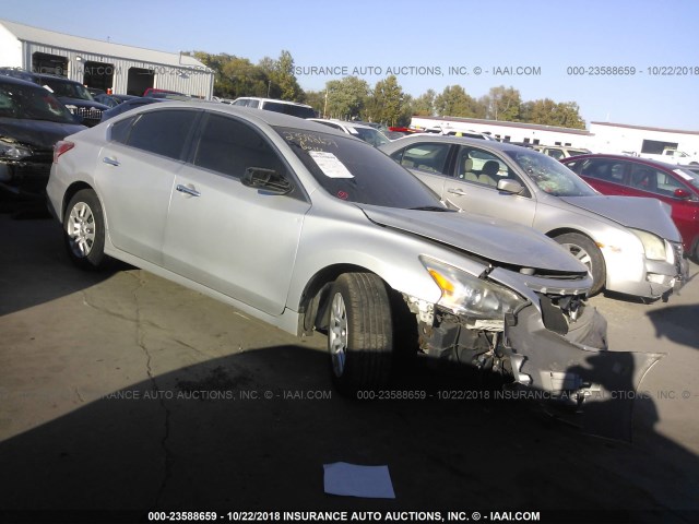 1N4AL3AP0DN550743 - 2013 NISSAN ALTIMA 2.5/S/SV/SL SILVER photo 1