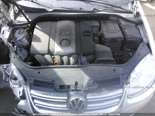 3VWRM71K78M124826 - 2008 VOLKSWAGEN JETTA SE/SEL SILVER photo 10