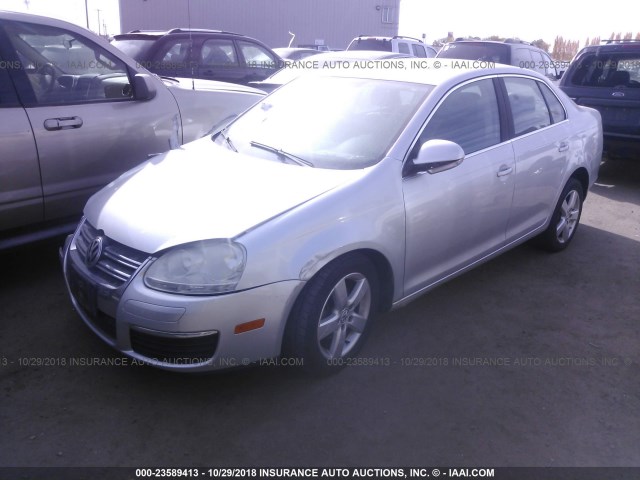 3VWRM71K78M124826 - 2008 VOLKSWAGEN JETTA SE/SEL SILVER photo 2