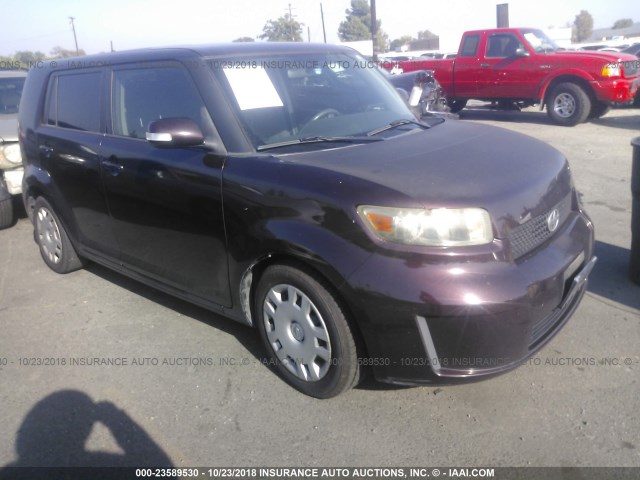 JTLKE50EX81038171 - 2008 TOYOTA SCION XB Tünd qırmızı foto 1