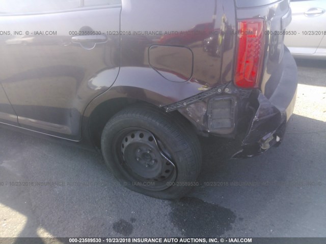 JTLKE50EX81038171 - 2008 TOYOTA SCION XB Tünd qırmızı foto 6